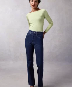 Clothing Rouje | Alaina Top Uni Vert