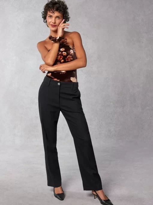 Clothing Rouje | Amale Pants Uni Noir