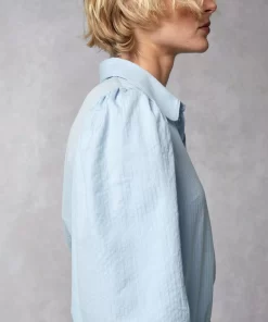 Clothing Rouje | Barbara Shirt Bleu Ciel