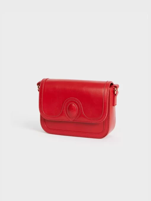Accessories Rouje | Bibi Bag Cuir Rouge