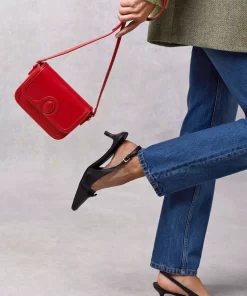 Accessories Rouje | Bibi Bag Cuir Rouge