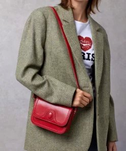 Accessories Rouje | Bibi Bag Cuir Rouge