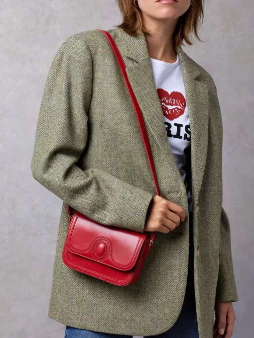 Accessories Rouje | Bibi Bag Cuir Rouge
