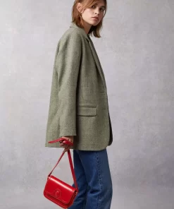 Accessories Rouje | Bibi Bag Cuir Rouge