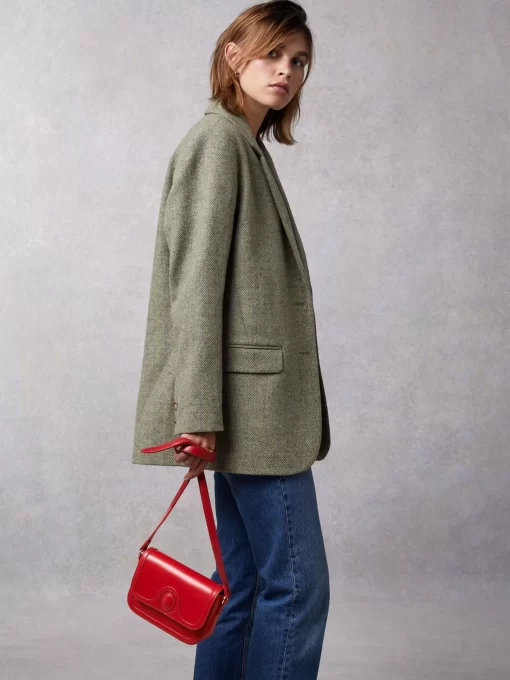 Accessories Rouje | Bibi Bag Cuir Rouge