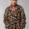 Clothing Rouje | Brenta Coat Leopard Fauve