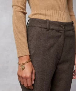 Clothing Rouje | Brigitte Sweater Uni Camel