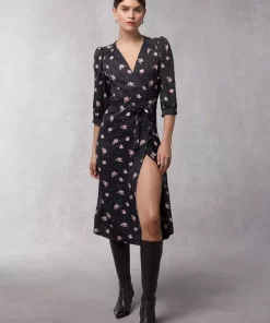 Clothing Rouje | Caitlin Dress Petunias Marine