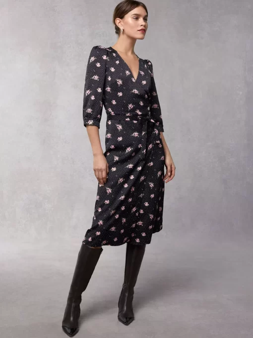 Clothing Rouje | Caitlin Dress Petunias Marine