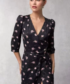 Clothing Rouje | Caitlin Dress Petunias Marine