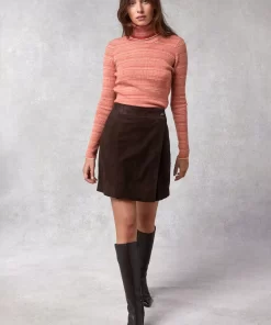 Clothing Rouje | Carine Skirt Daim Ebene