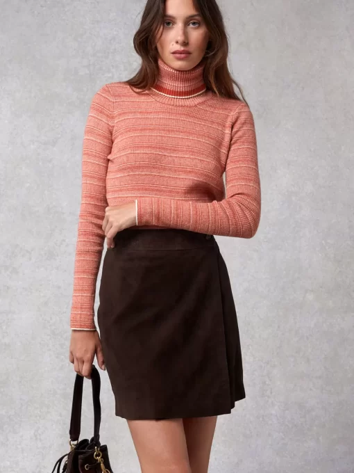 Clothing Rouje | Carine Skirt Daim Ebene