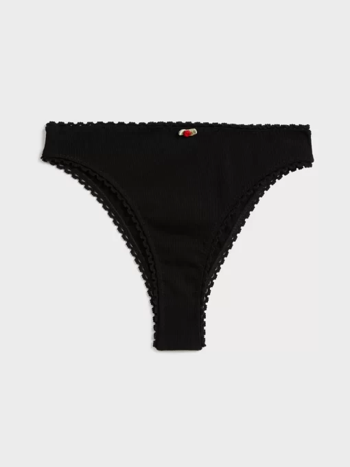 Clothing Rouje | Carmen Panties Uni Noir