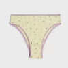 Clothing Rouje | Carmen Panties Mini Fleurs Anis