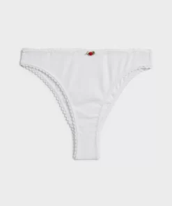 Clothing Rouje | Carmen Panties Uni Blanc