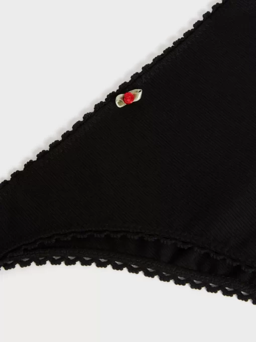 Clothing Rouje | Carmen Panties Uni Noir
