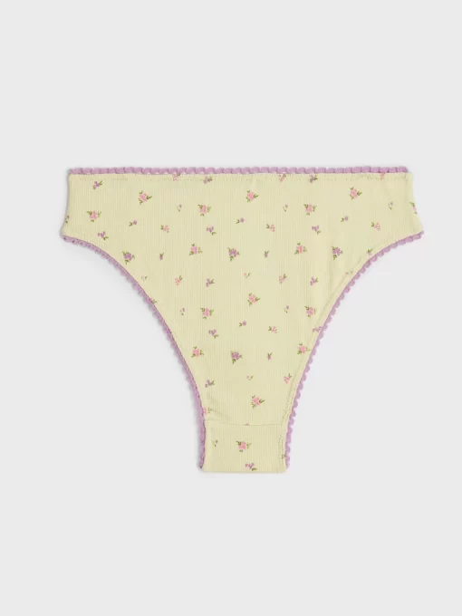 Clothing Rouje | Carmen Panties Mini Fleurs Anis