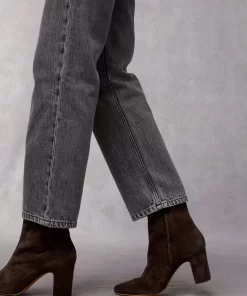 Accessories Rouje | Celeste Boots Suede Ebene