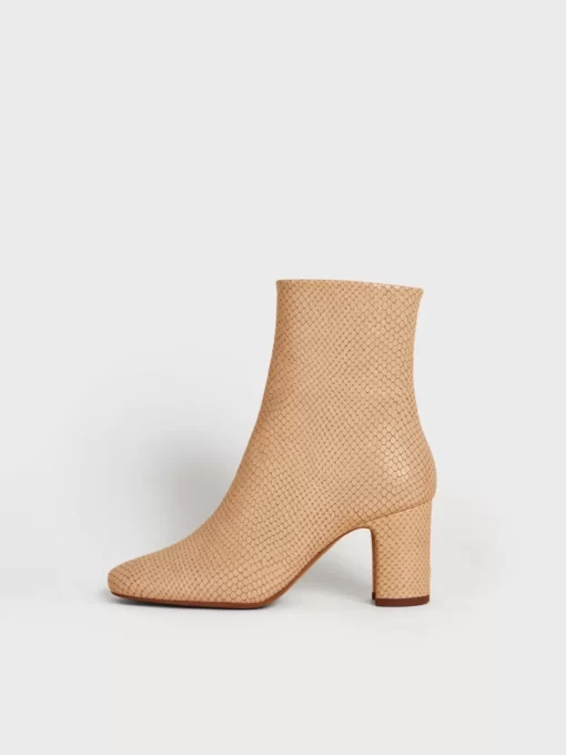 Accessories Rouje | Celeste Boots Python Ecru