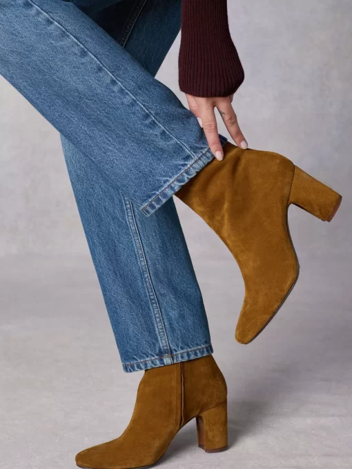Accessories Rouje | Celeste Boots Suede Kaki