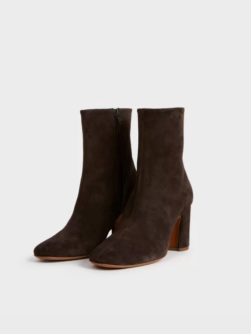 Accessories Rouje | Celeste Boots Suede Ebene