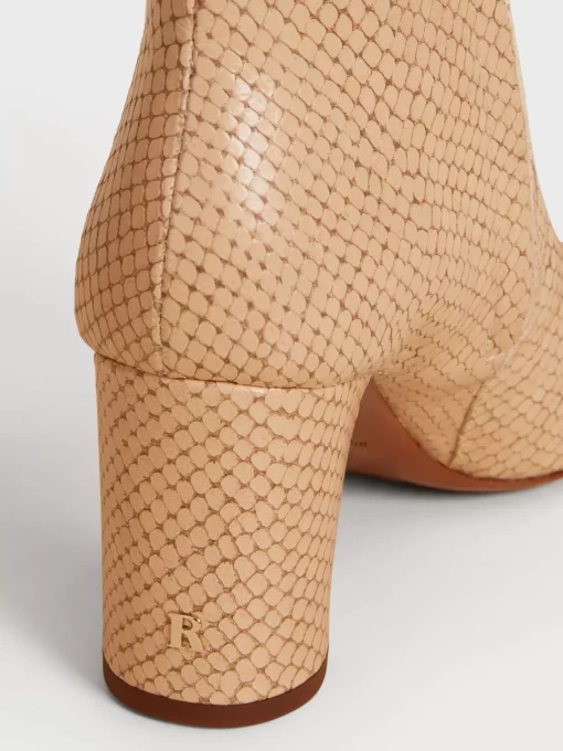 Accessories Rouje | Celeste Boots Python Ecru