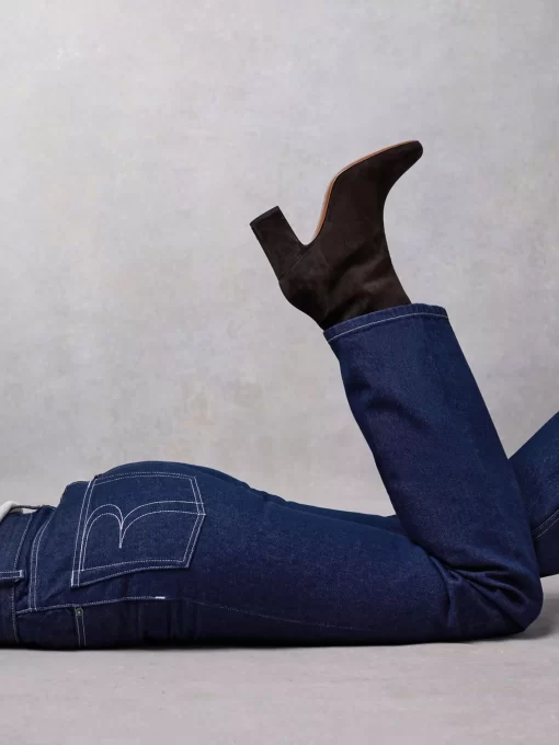 Accessories Rouje | Celeste Boots Suede Ebene