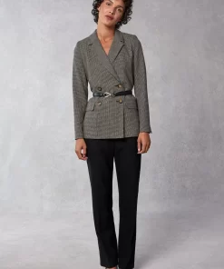 Clothing Rouje | Christian Jacket Chine Noir