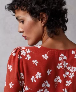 Clothing Rouje | Danaella Top Cerisier Rouge