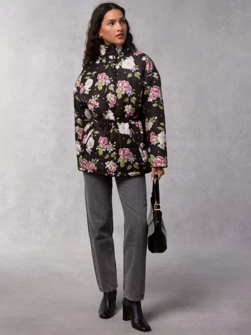Clothing Rouje | Daphne Down Jacket Amaryllis Noir