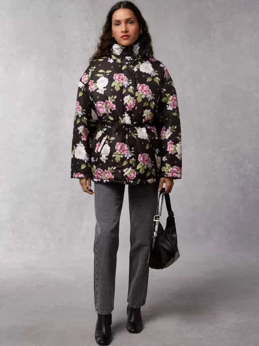 Clothing Rouje | Daphne Down Jacket Amaryllis Noir