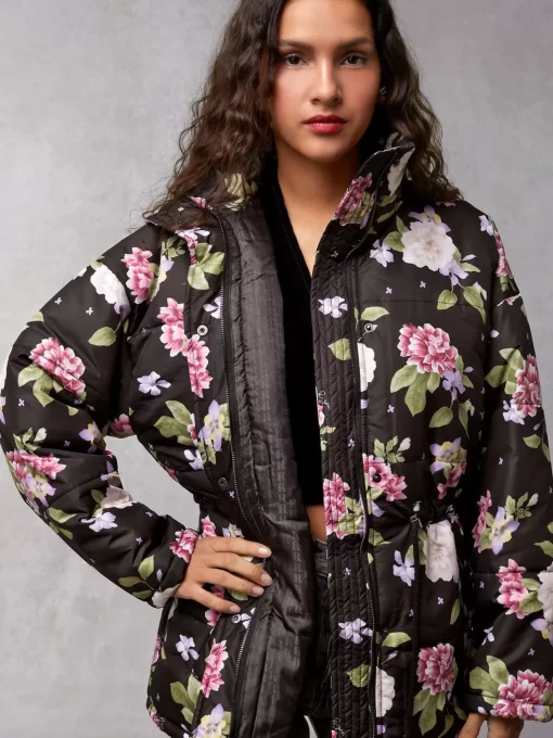 Clothing Rouje | Daphne Down Jacket Amaryllis Noir