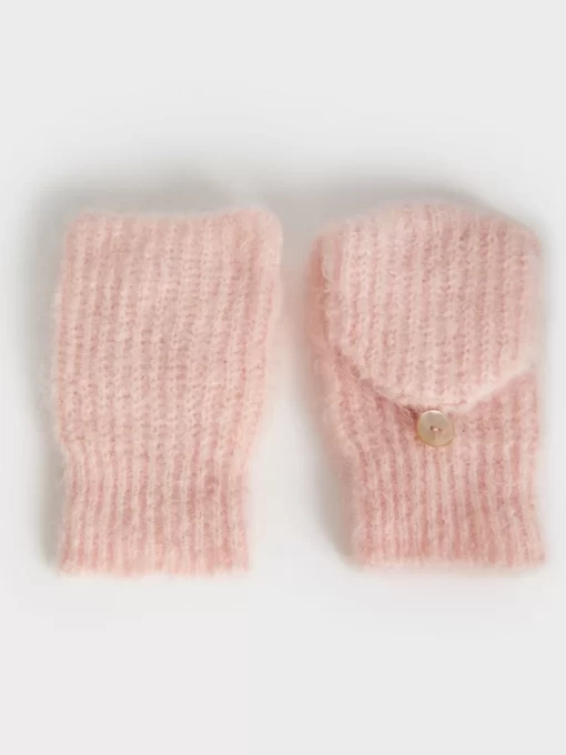 Accessories Rouje | Devi Mitten Uni Rose