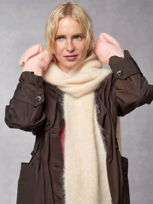 Accessories Rouje | Devi Mitten Uni Rose