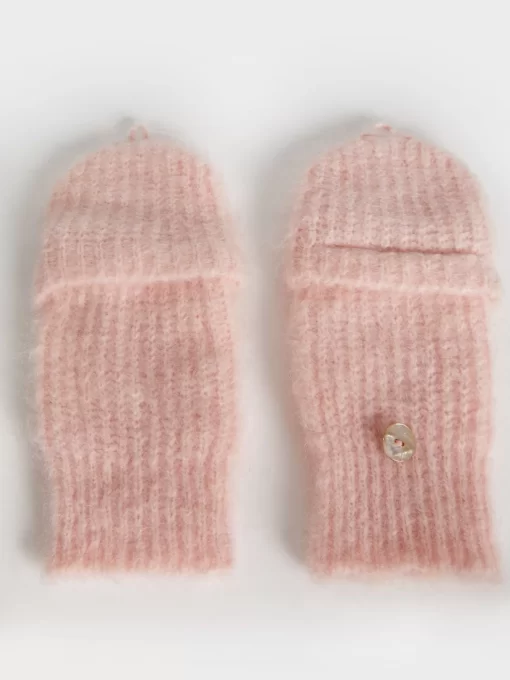Accessories Rouje | Devi Mitten Uni Rose