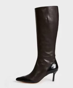 Accessories Rouje | Diva Boots Cuir Chocolat