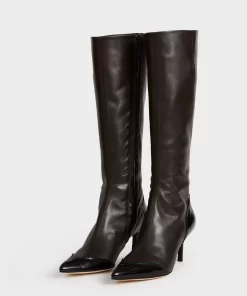 Accessories Rouje | Diva Boots Cuir Chocolat