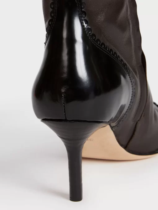 Accessories Rouje | Diva Boots Cuir Chocolat
