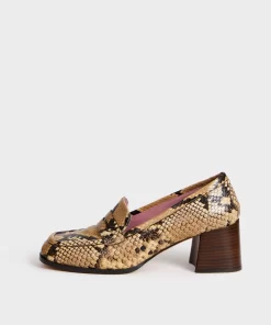 Accessories Rouje | Dorothee Loafers Python Naturel