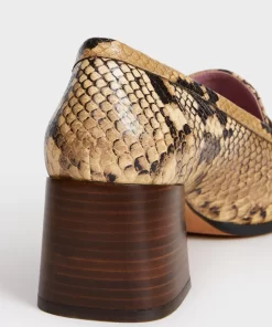 Accessories Rouje | Dorothee Loafers Python Naturel