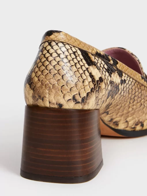 Accessories Rouje | Dorothee Loafers Python Naturel