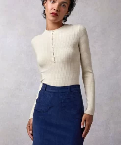 Clothing Rouje | Edie Sweater Uni Beige