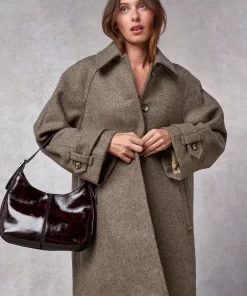 Clothing Rouje | Edwin Coat Uni Taupe