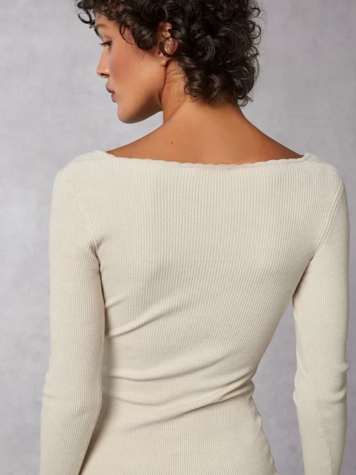Clothing Rouje | Elisa Dress Uni Beige