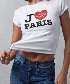 Clothing Rouje | Fergus T-Shirt Paris Blanc