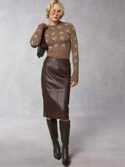 Clothing Rouje | Fiona Skirt Chocolat