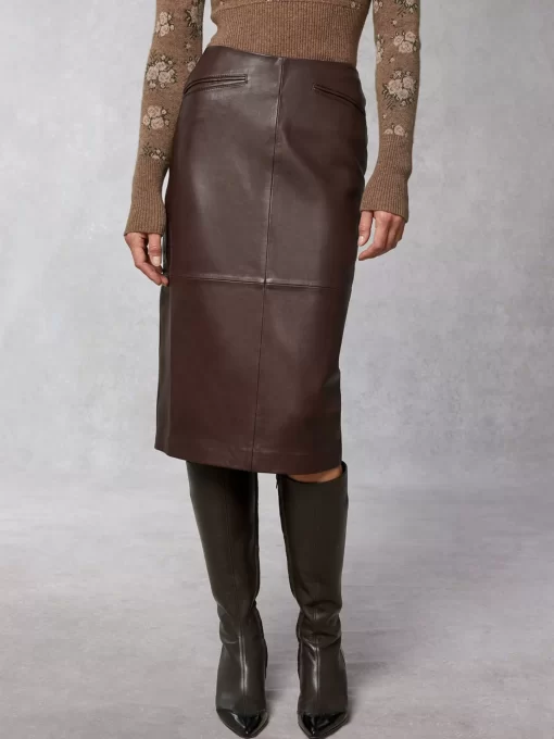 Clothing Rouje | Fiona Skirt Chocolat