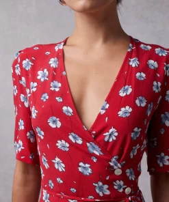 Clothing Rouje | Gabin Dress Red
