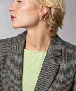 Clothing Rouje | Gaspard Jacket Chevron Raye Sapin