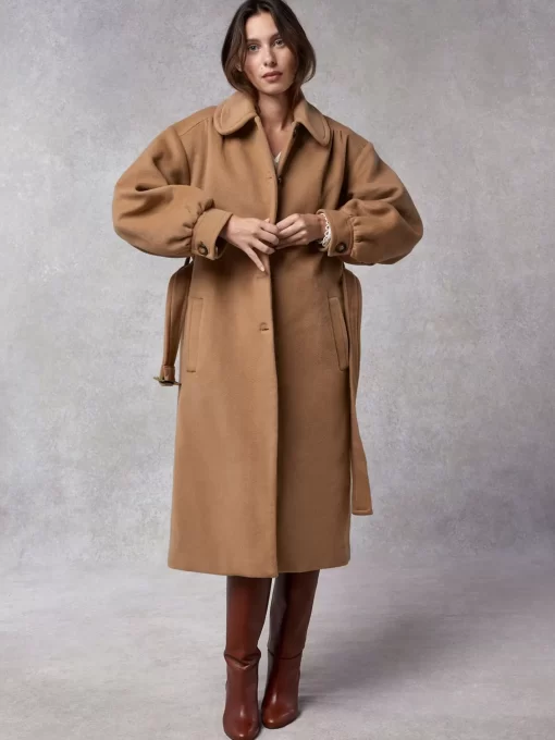 Clothing Rouje | Gerard Coat Uni Camel